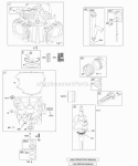 Part Location Diagram of 697683 Briggs and Stratton Ring Set-STD